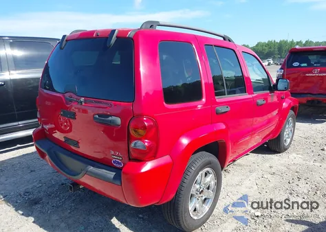 2004 Jeep Liberty Limited Edition из США, поврежденный, VIN 1J4GL58K04W104719